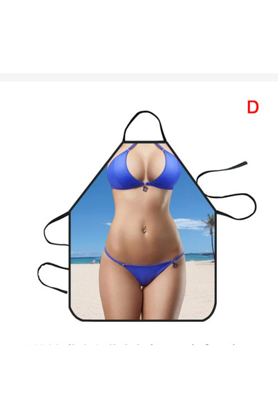 HelloBeautiful Komik  Sexi Mutfak Önlüğü Model 7