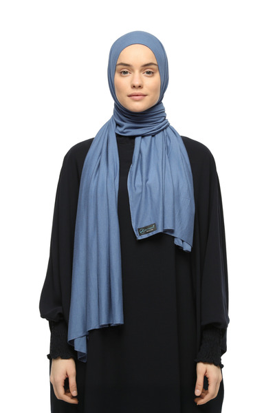 Altobeh الحجاب بتمشيط شال جينز مستقيم