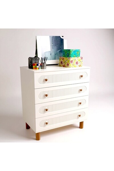 comiet SALLY 4 Çekmeceli Mdf Şifonyer
