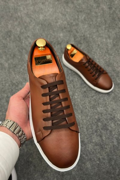 Greyybull Shoes Men's Genuine Leather Sneaker Shoes