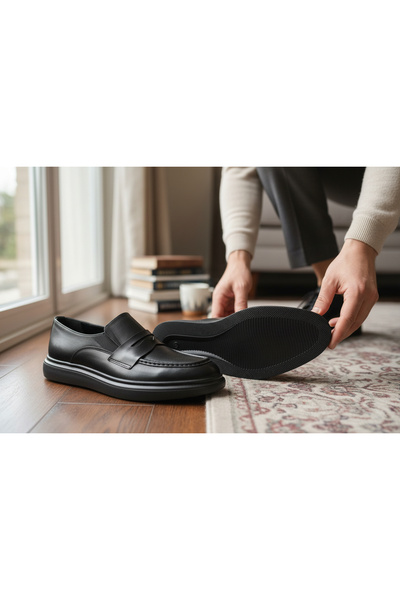 abar classic ERKEK HAKİKİ DERİ POLİ TABAN KLASİK AYAKKABI KUNDURA