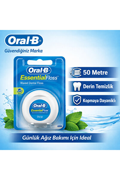 Oral-B Essential Floss Diş İpi 50 Mt
