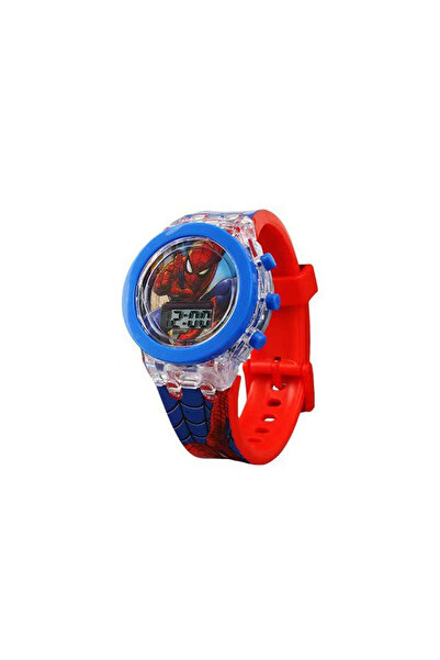 Choice ساعة أطفال SM بدون علبة، مزودة بإضاءة فلاش، بتصميم ميكي ماوس من فيلم ف...