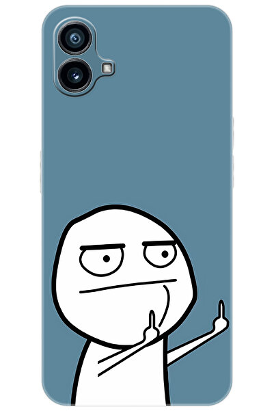 NOTHING Phone 1 (2023) Uyumlu Kılıf Desen Baskılı Silikon Cute STK:1011 CP-El...