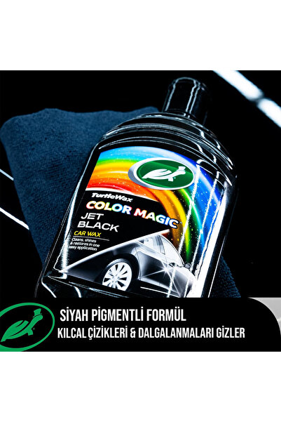 Turtle Wax Siyah Renkli Cila Parlatıcı Koruyucu Temizleyici 500 ml