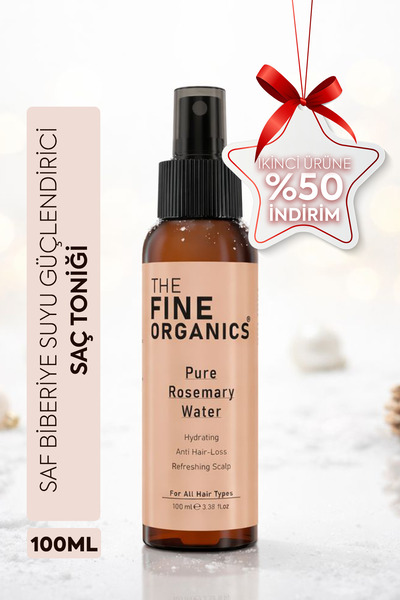 THE FINE ORGANICS 100ml Hair Tonic - Strengthening, Anti-Shedding and Fast Gr...