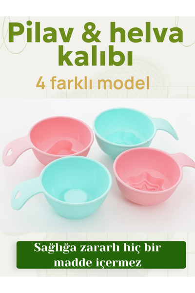 Home Pilav & Halva Mold 4 Different Models