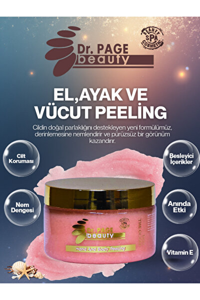 Dr. Page Beauty Hand And Body Peeling Feel The Ocean 450 gr
