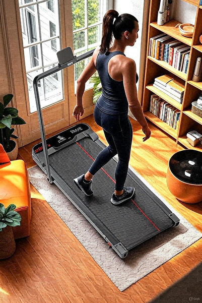 Fit4u CE Belgeli, Bluetooth Uygulama Eğim Ayarlı Uzaktan Kumandalı 10km Hız K...
