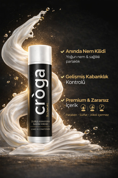 Croga Leave-in conditioner (Durulanmayan Saç Kremi)