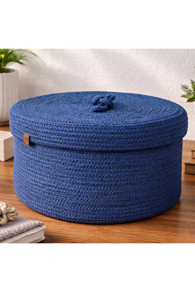 Naspar منظم سلة مكون من 12 قطعة مع غطاء، سلة متعددة الأغراض، منظم، صندوق تخزي...