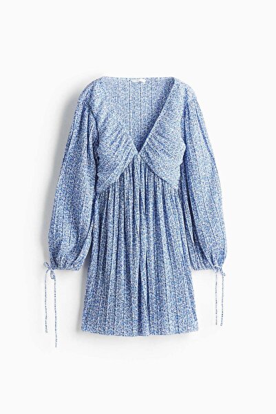 H&M Plissé dress