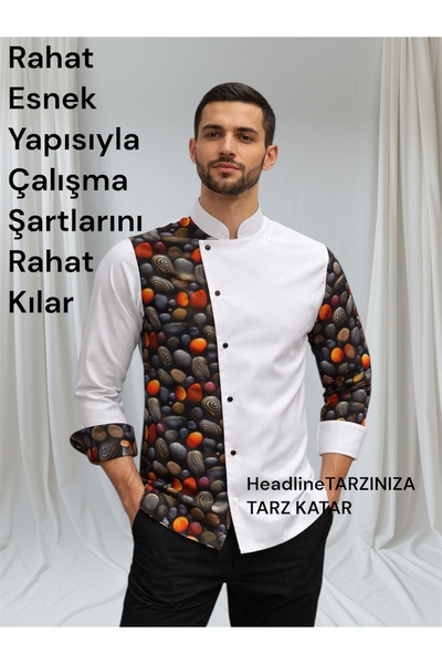MESASTORE AŞÇI GÖMLEĞİ
