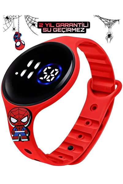 Onkatech Intermax Smartv1- V80 Uyumlu Su Geçirmez Figürlü Dijital Dokunmatik Led Ekran Çocuk Saati