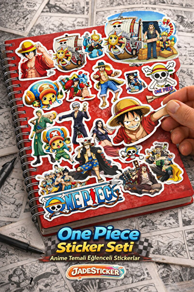 alkansticker One Piece Sticker Albümü 50+ Sticker Ajanda, Günlük, Planlayıcı,...