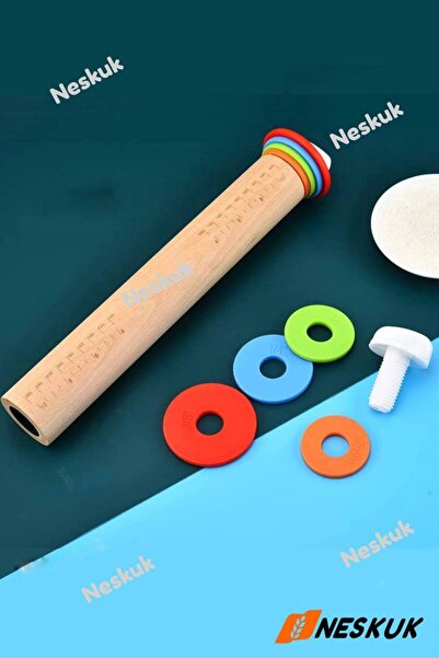 Genel Markalar Ayarlanabilir Merdane , Ahşap Oklava , Pişirme Temel ve Makara...