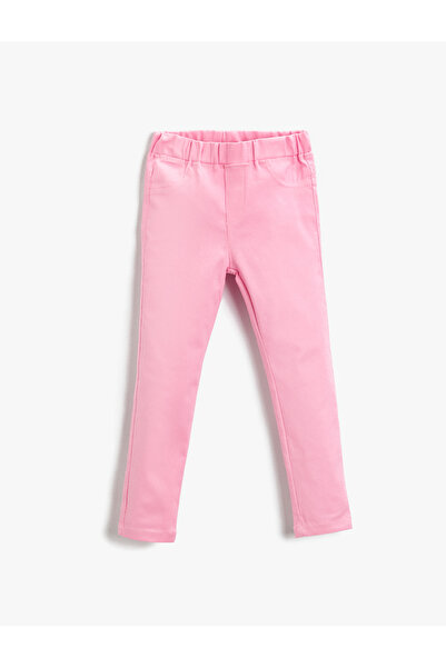 Koton 2ykg47555ow Pembe Kız Çocuk Pantolon