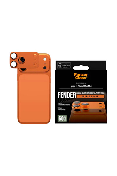 CARE by PanzerGlass® iPhone 17 Pro Max Fender Kozmik Turuncu Lens Koruyucu