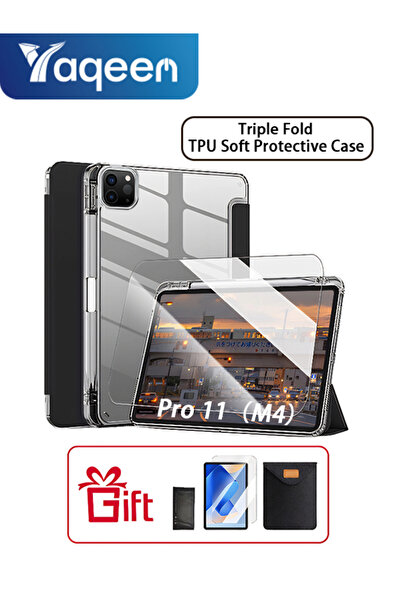 yaqeen iPad Pro M4 مقاس 11 بوصة 2024، iPad Pro 11 بوصة M4 (الخامس A2836 A2837...