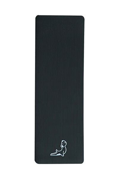 PETARYA Comfort Serisi 10 mm NBR Egzersiz Matı Pilates Minderi Gri