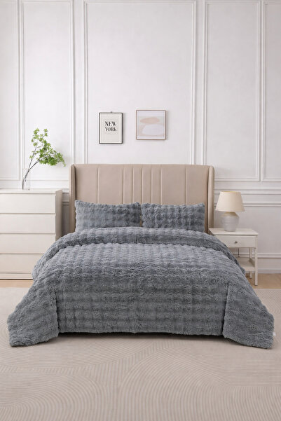 Bottega Home Loria Pelüş Yatak Örtüsü