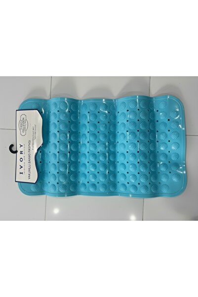 Home Ivory Collection Vacuum Non-Slip Bath and Shower Mat - Suction Cup Bath ...