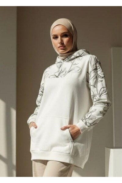 Mayovera Sweatshirt Ecru Linen