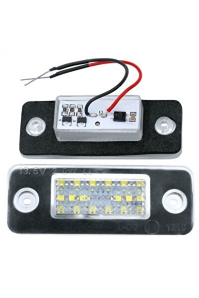 Xenon Bright Set lumini LED pentru plăcuța de înmatriculare Audi A8 D3 2002-2010