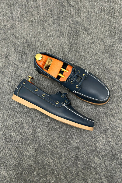 Greyybull Shoes синьо-чорні літні чоловічі шкіряні туфлі - літні чоловічі туфлі