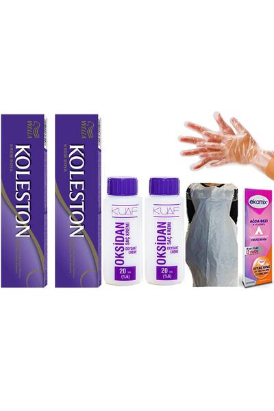 Wella Koleston Boya 4-6 Kızıl Viyole 2 Ad -oksiden 20 Volum 2 Ad