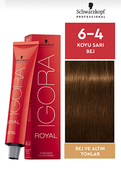 Igora Igora Royal Saç Boyası 6-4 Bej Koyu Kumral 60 ml