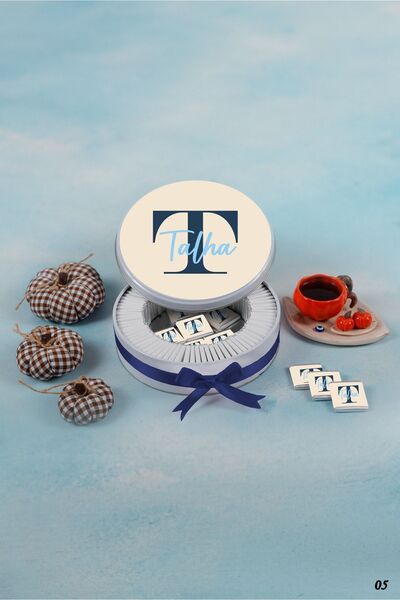 KAKAO AĞACI 150 Adet Büyük Harfli Isimli Erkek Bebek Çikolatası