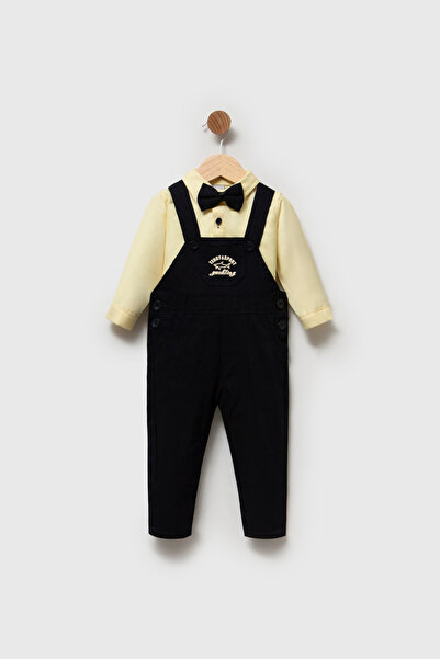 DFN Papyonlu Zıbın Gömlekli Salopet Takım