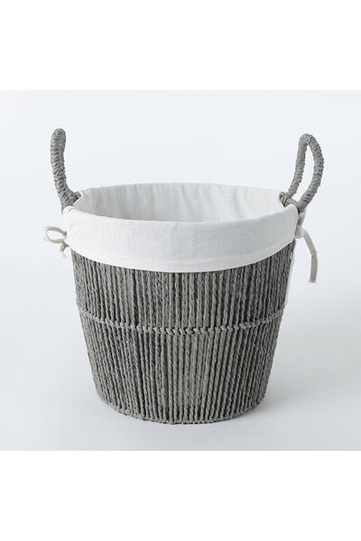 KOÇTAŞ Gri Kağıt Sepet 30*26*24