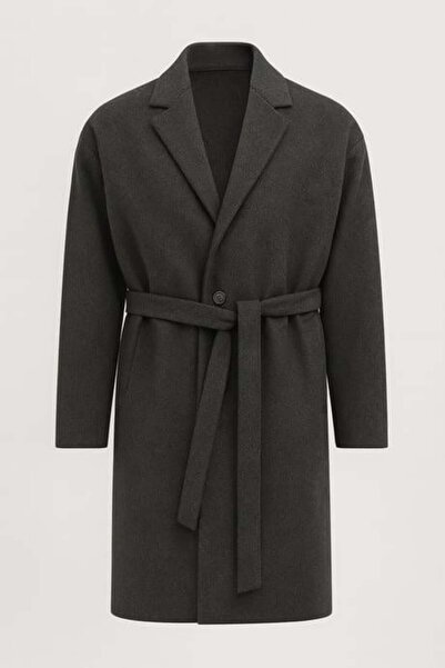 Valiberta Carlo Oversize Каше Тканина Філе З кишенями Зимовий Чоловічий Пальто - Фума