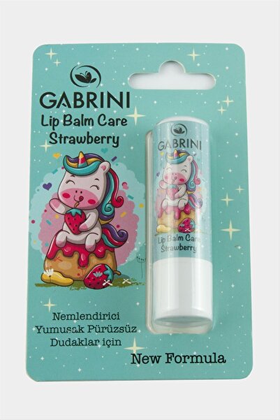 Bijuteri Net Mtxdpn Gabrini Strawberry (141147) Lip Moisturizer-Turquoise