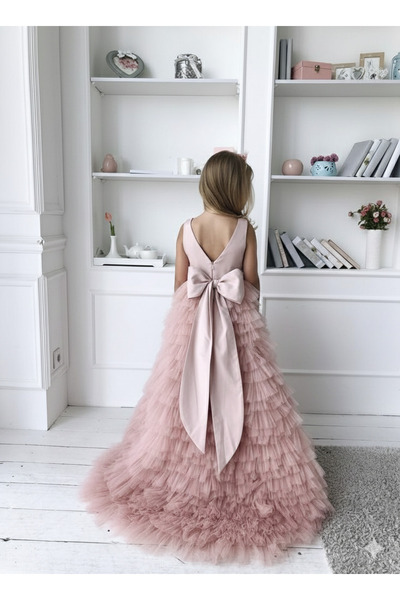 Asel Kids ДИЗАЙНСКА РОКЛЯ ЗА МОМИЧЕ