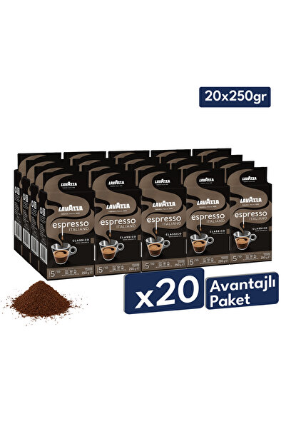 LavAzza Espresso Classico Italiano Filtre Kahve (250gr) x20