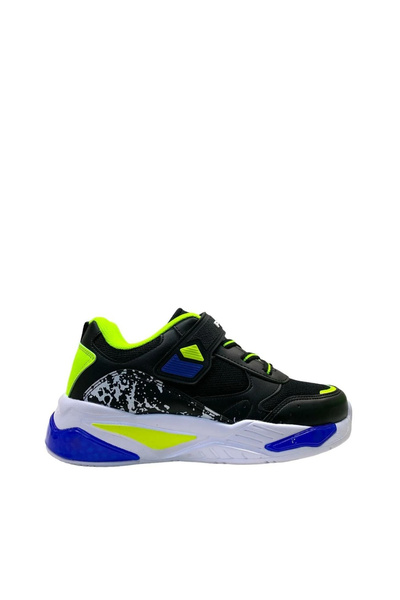 pepino Py24-1648 Чоловічі дитячі чорно-сині спортивні кросівки