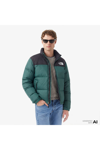 THE NORTH FACE Erebus Down Erkek Yeşil Outdoor Mont