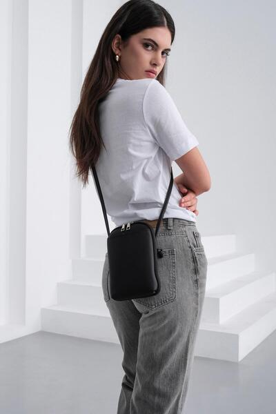 Shule Bags Vux Çapraz Çanta Siyah