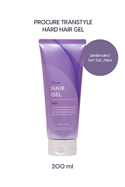 Missha Bakım Etkili, Güçlü Tutuşlu, Şekillendirici Sert Saç Jölesi Procure Transtyle Hard Hair Gel