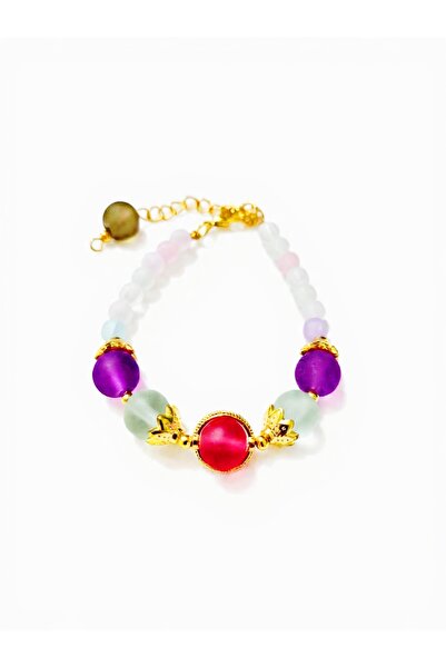 FASHION سوار مطرز ملون