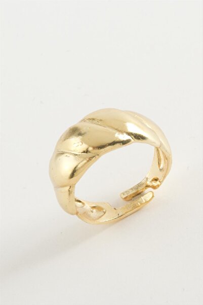 ZERO LAND MTXDPN خاتم معدني ملتوي (152344) - لون فضي