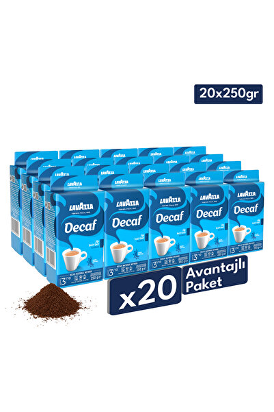 LavAzza قهوة مفلترة خالية من الكافيين، بدون كافيين، نفس النكهة، مذاق ناعم، 25...