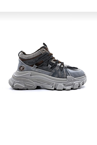 Guja 23K315-1 Kadın Sneaker Spor Ayakkabı Gri