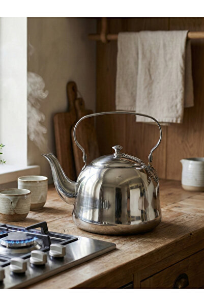 SQUALO Stainless steel kettle – 1.5 liter capacity – durable and stylish for ...