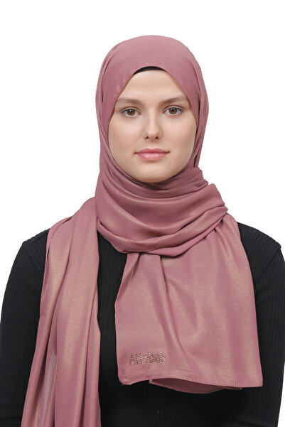 Altobeh Rochie de seara cu stralucire sifon sal-trandafir inchis