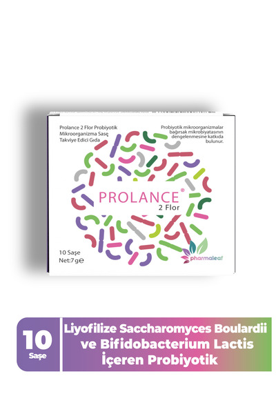NORTHLİNE Prolance 2 Flor 10 Saşe Probiyotik Lactobacillus, Bifidobacterium Takviye