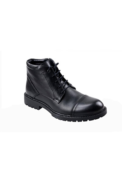 JAMES FRANCO Men's Boots - 188m 430 Genuine Leather, Black